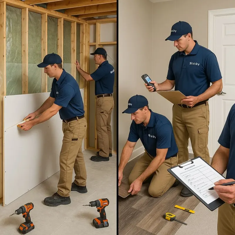 Repairs and Reconstruction process in Rahway, NJ