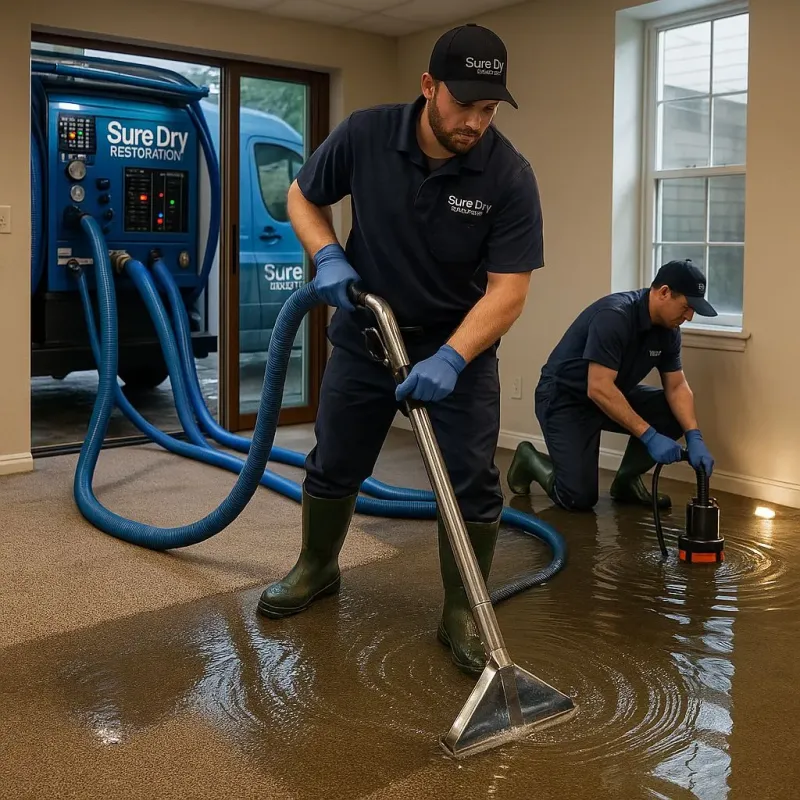 Water Extraction and Removal process in Rahway, NJ